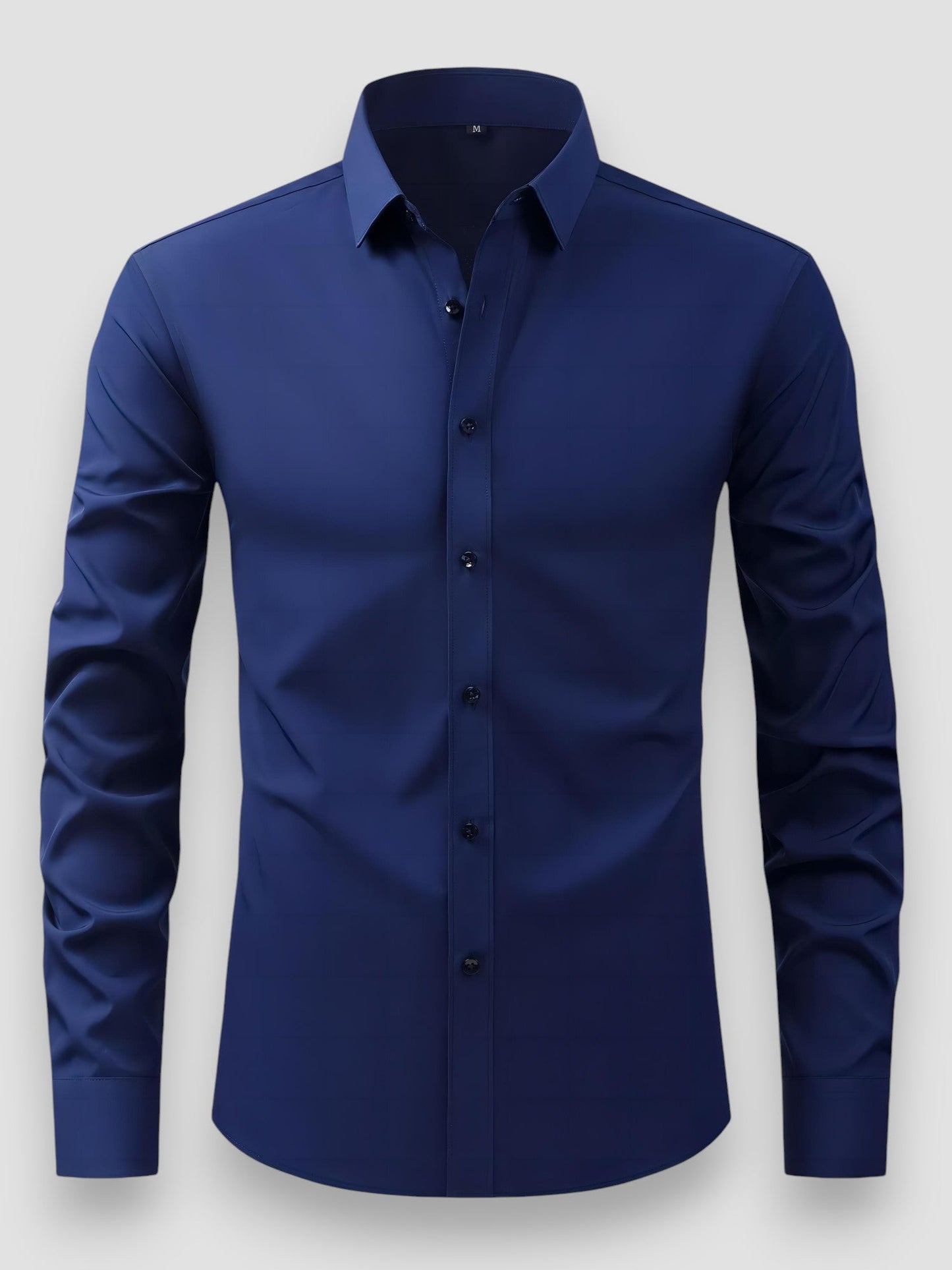 Lucas™ Camisa de manga larga de corte entallado a medida