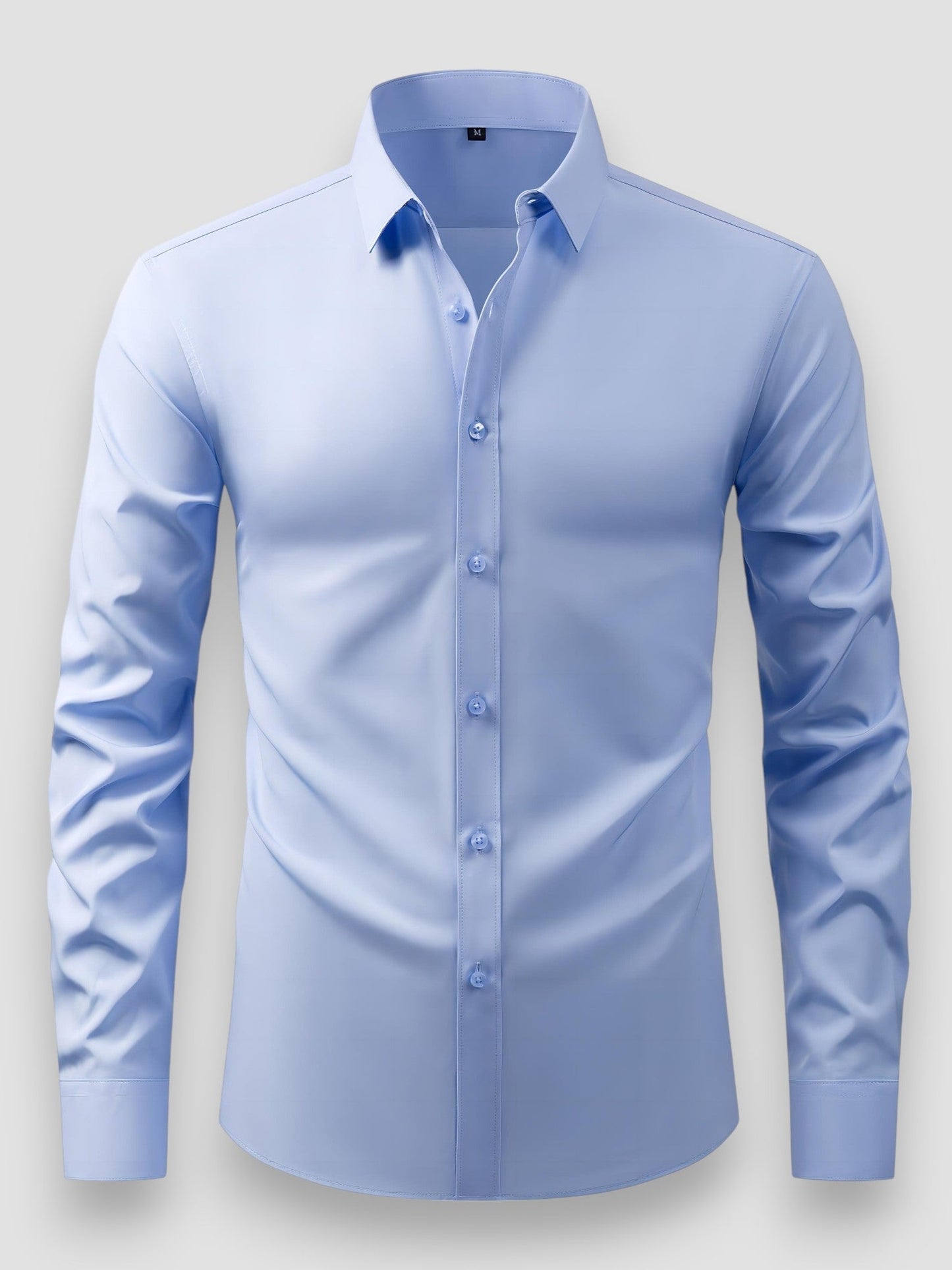 Lucas™ Camisa de manga larga de corte entallado a medida