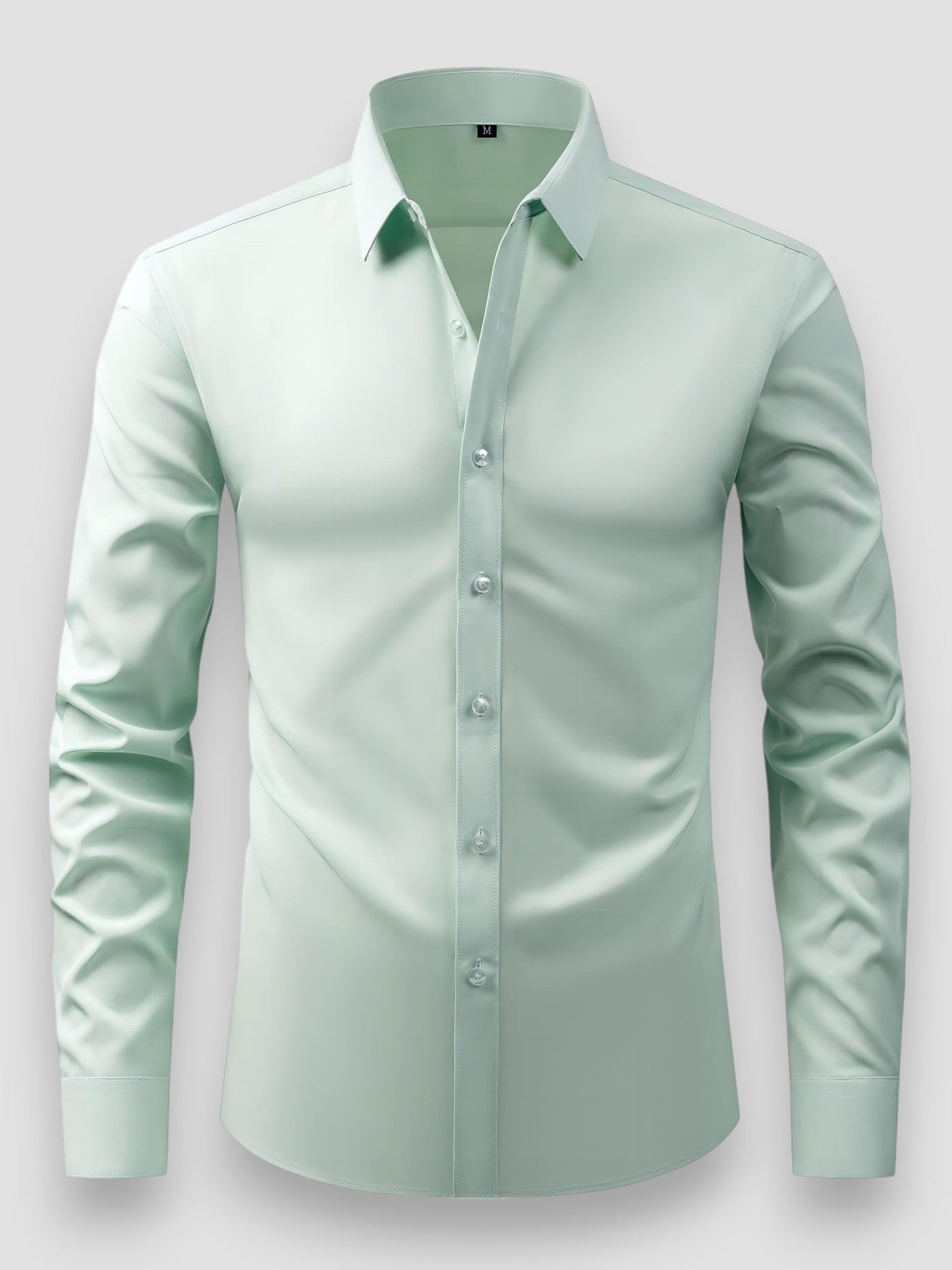 Lucas™ Camisa de manga larga de corte entallado a medida