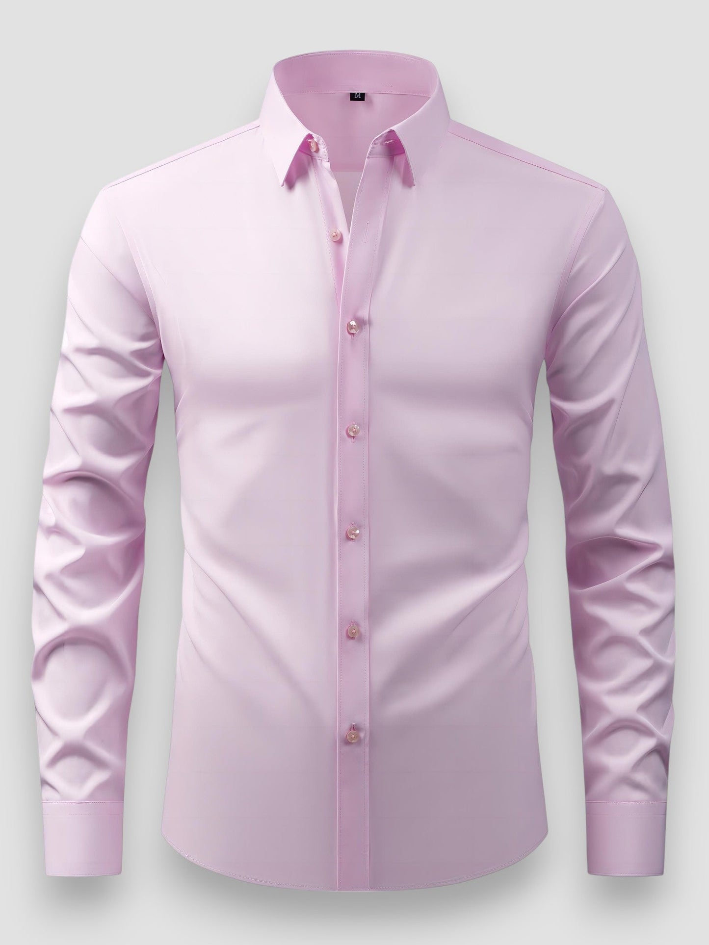 Lucas™ Camisa de manga larga de corte entallado a medida