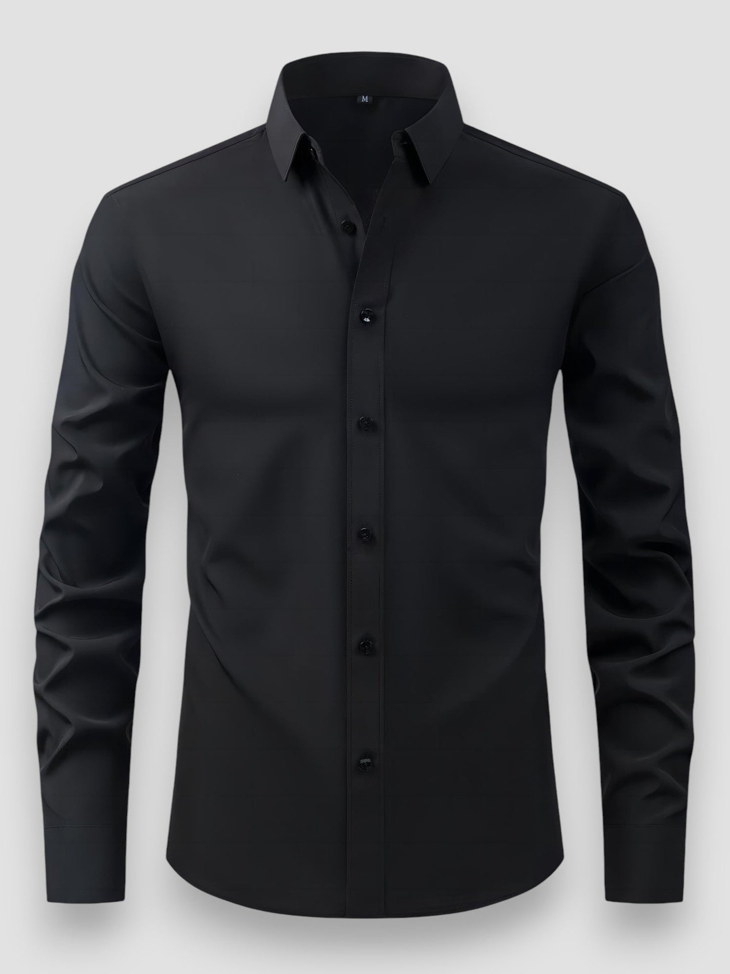 Lucas™ Camisa de manga larga de corte entallado a medida