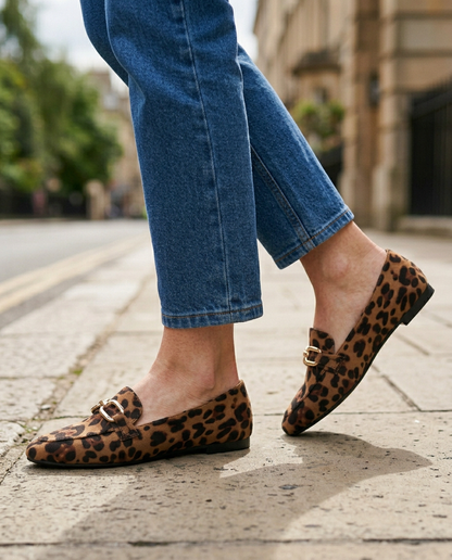 Mocasín Chiara — Leopardo Ante