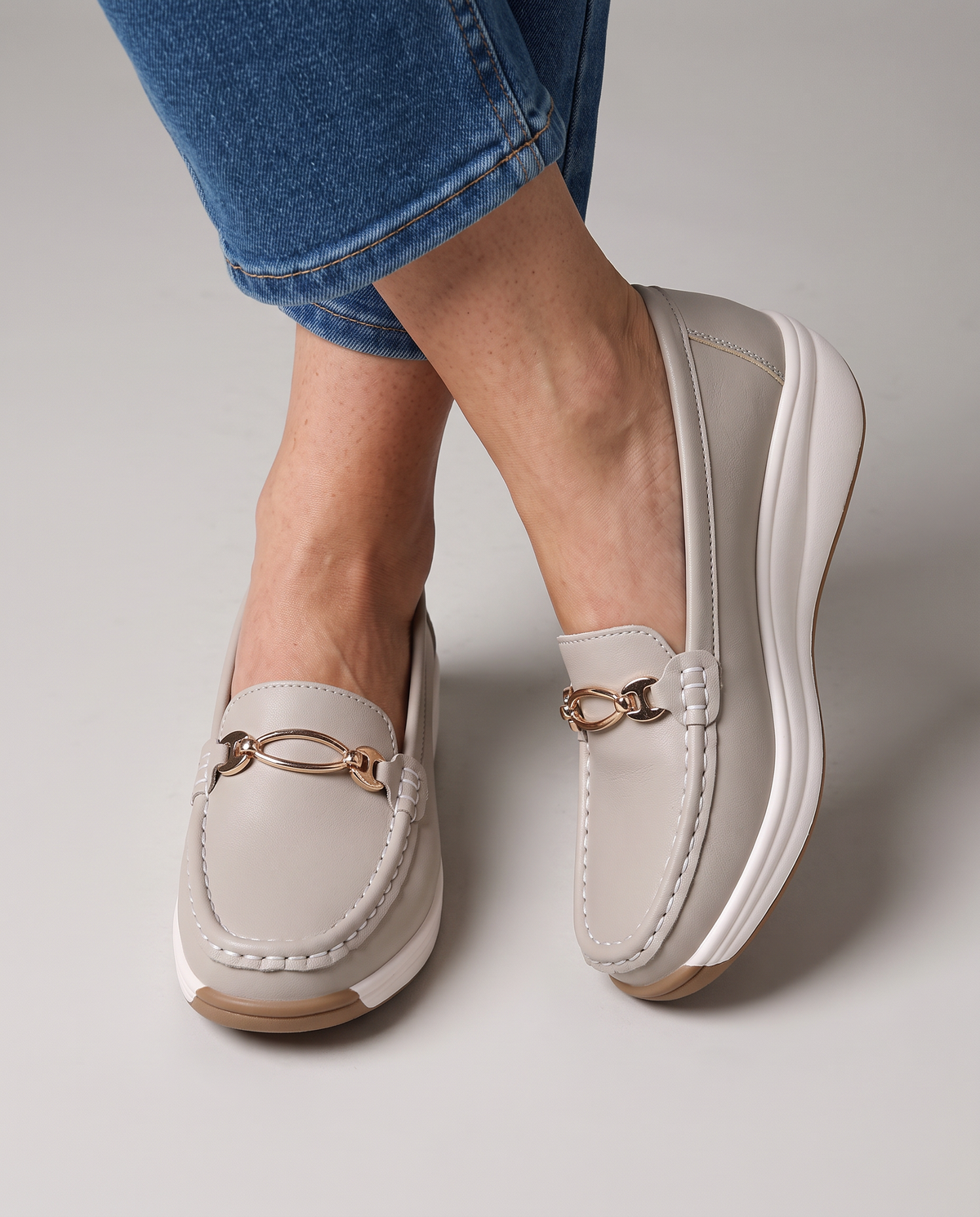 Mocasín Ornella — Comodidad con estribo