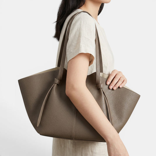Bolso Mujer Cuero Grande
