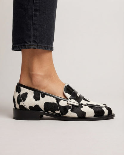 Mocasín Nives — Vaca con Mascarilla Penny