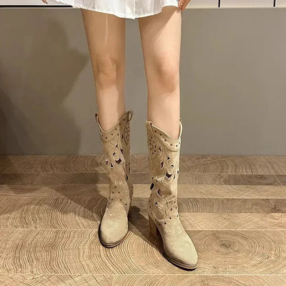 Alba Botas Cowboy Caladas