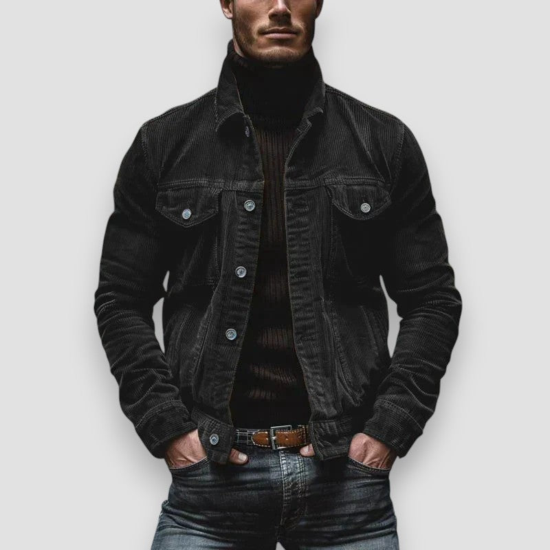 Manuel™ Chaqueta de pana retro – Estilo vintage atemporal