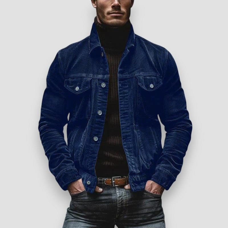 Manuel™ Chaqueta de pana retro – Estilo vintage atemporal