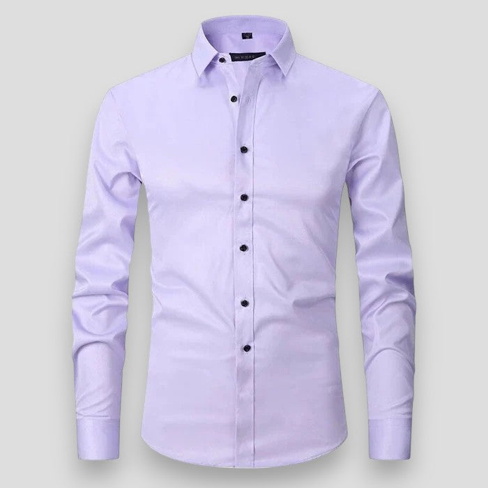 Camisa Adam™ Elástica — Comodidad durante todo el día con elasticidad flexible