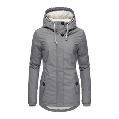 Parka Livigno — Acolchada con Interior de Sherpa y Capucha