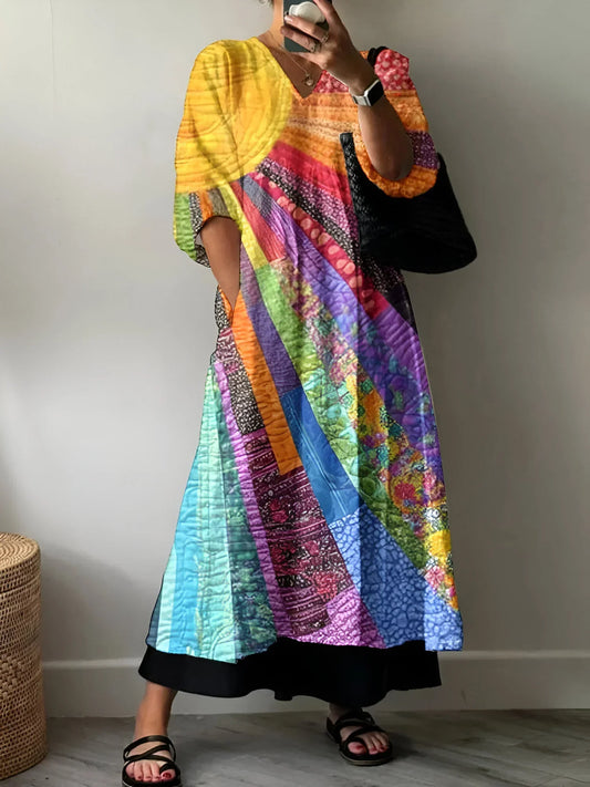 Diede™ | Cheerful Colorful Dress