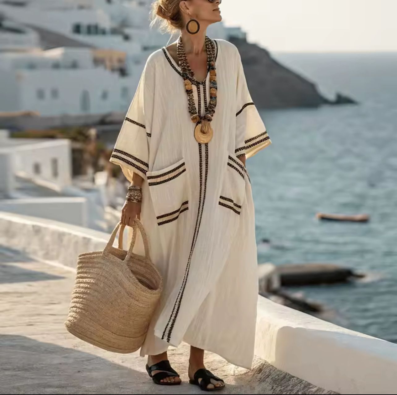 Mary™ | Vestido Largo de Playa Elegante y Sofisticado