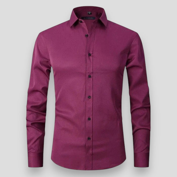 Camisa Adam™ Elástica — Comodidad durante todo el día con elasticidad flexible