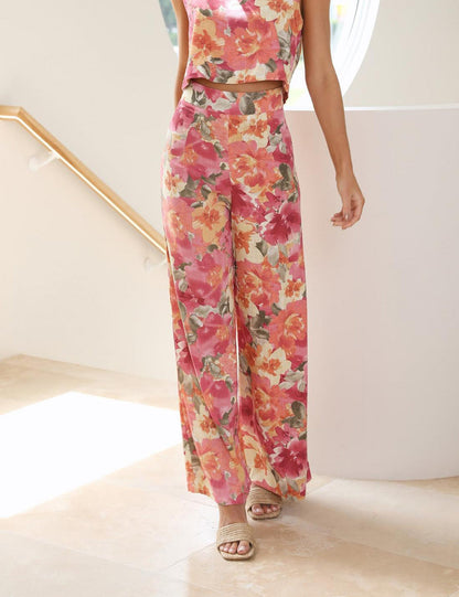 Pantalones anchos Tillie – Estampado Alannah