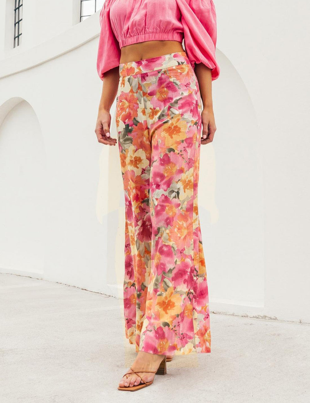 Pantalones anchos Tillie – Estampado Alannah