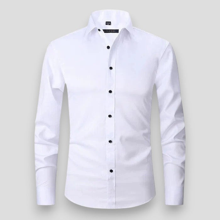 Camisa Adam™ Elástica — Comodidad durante todo el día con elasticidad flexible